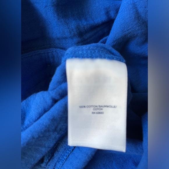 NWT Lands’ End Gauze Button-front Maxi Dress (S) - Picture 8 of 9